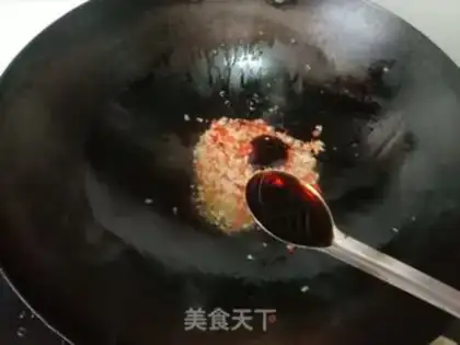 Make Garlic sausage steam fans step 7