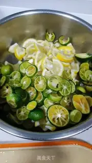 Make Bronco-cracker lemon tea step 3