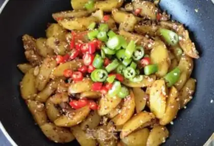 Make ♪ Spicy little potato ♪ step 11
