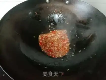 Make Garlic sausage steam fans step 10