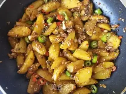 Make ♪ Spicy little potato ♪ step 12