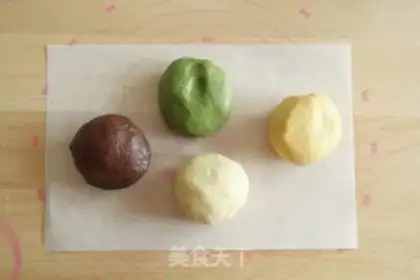 Make ♪ Four colours of milk ♪ step 8