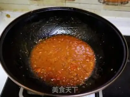 Make Pork, bean bun step 11