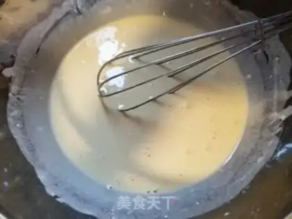 Make Milk eggcake step 3