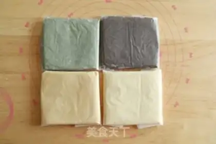 Make ♪ Four colours of milk ♪ step 9