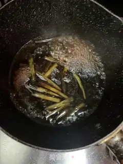 Make Onion oil step 3