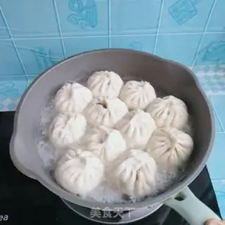 Make Pork, bean bun step 14