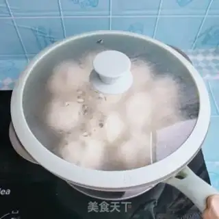 Make Pork, bean bun step 15