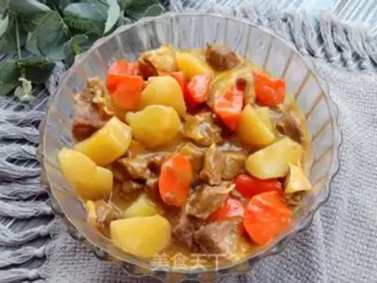 Make Curry cow step 13