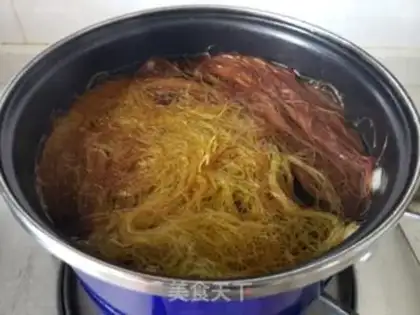 Make Corn shaving tea step 2