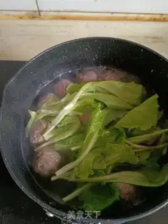 Make Beefball soup step 3