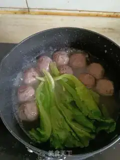 Make Beefball soup step 4
