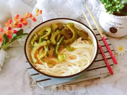 Make Cream pepper noodles step 13