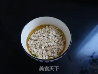 Make oatmeal eggcake step 5