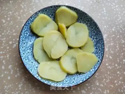 Make Pumpkin potatoes step 3