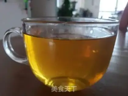Make Corn shaving tea step 7