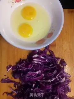 Make ♪ ♪ ♪ Blue fried eggs ♪ step 0
