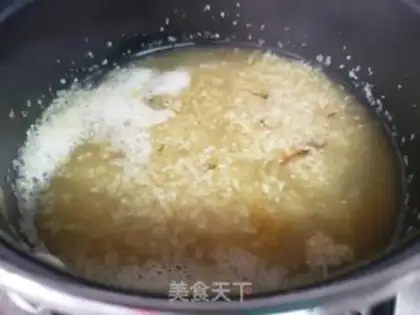 Make Wheat sprouts and gravy step 1