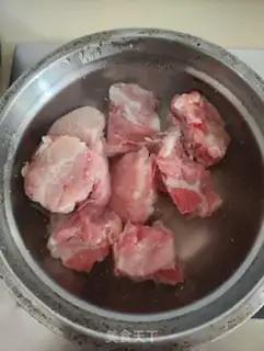 Make Sodium bean porridge step 1