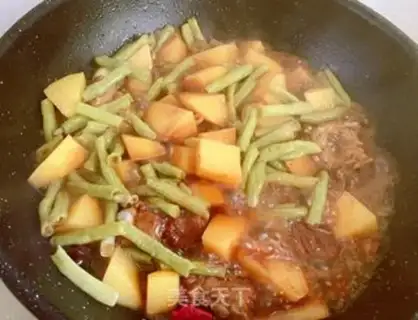 Make Potato-fruit ribs step 4