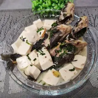 Make Tofu is burning fish step 5