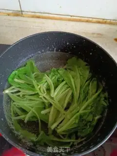 Make Salted double vegetables step 2