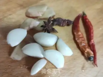 Make Red-burned flatfish step 3