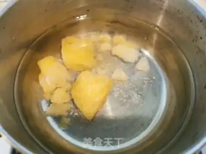 Make Peach ginger step 1