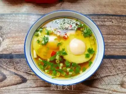 Make Spicy eggs step 12