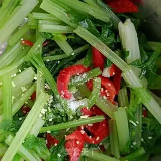 Make Celery with beef step 7
