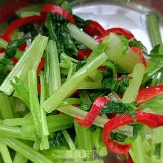 Make Celery with beef step 8