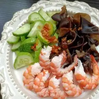 Make cucumber-mixed shrimp step 9