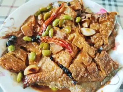 Make Red-burned flatfish step 16
