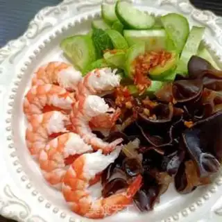 Make cucumber-mixed shrimp step 10