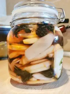 Make Peach ginger step 12
