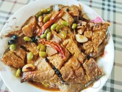 Make Red-burned flatfish step 17