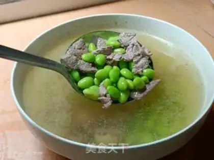 Make Skinny green bean liver soup step 4