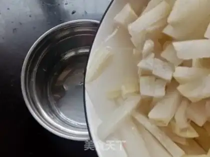 Make Sour radish step 2