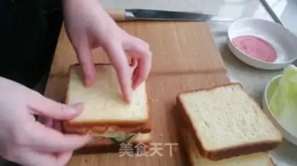 Make Egg toast step 22