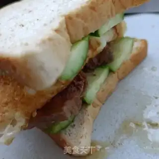 Make Beef cucumber sandwich step 8