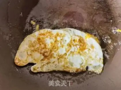 Make Fried egg onions with cabbage step 3