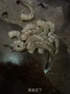 Make Shrimp broccoli step 1