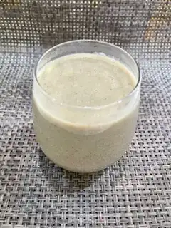 Make oatmeal green bean milk step 7