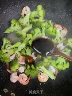 Make Shrimp broccoli step 7