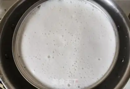 Make Homemade tofu brain step 4