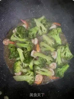 Make Shrimp broccoli step 8