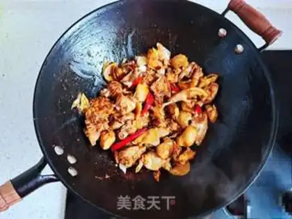 Make Homemade potato chicken step 5