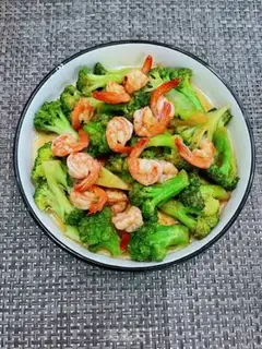 Make Shrimp broccoli step 10