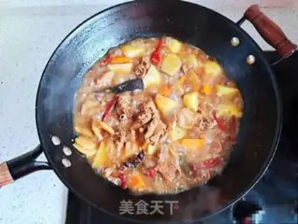 Make Homemade potato chicken step 7