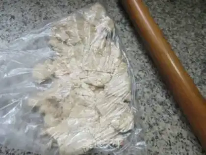 Make Homemade chicken pine step 7